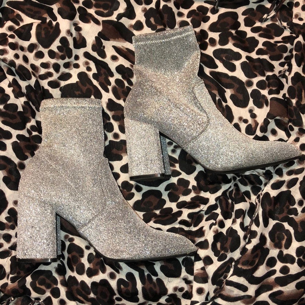Charlotte Russe Sock Booties Size 7